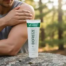 Biofreeze pain relief gel used at Well Being in Akron, Ohio